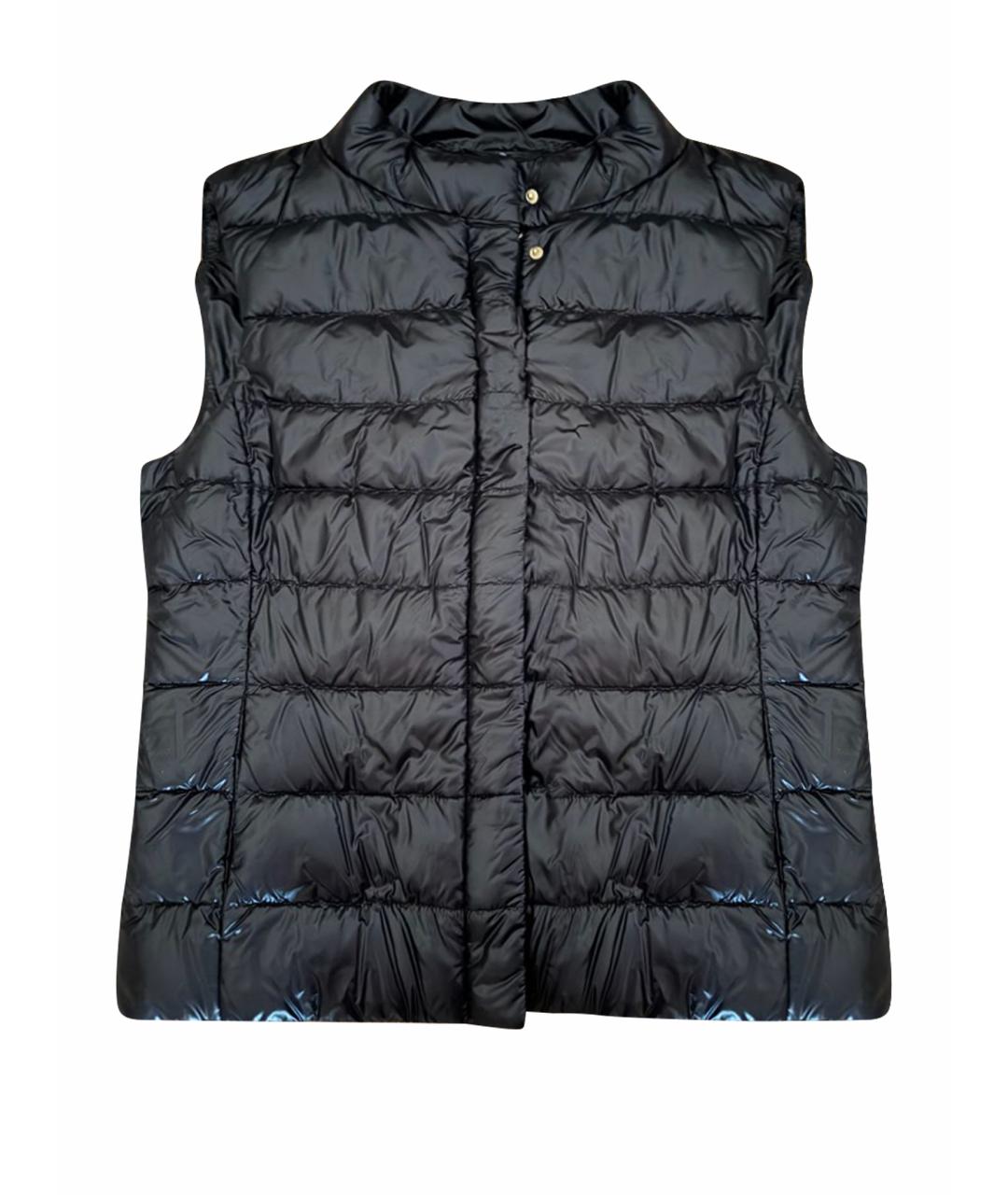 HERNO Черный жилет, фото 1