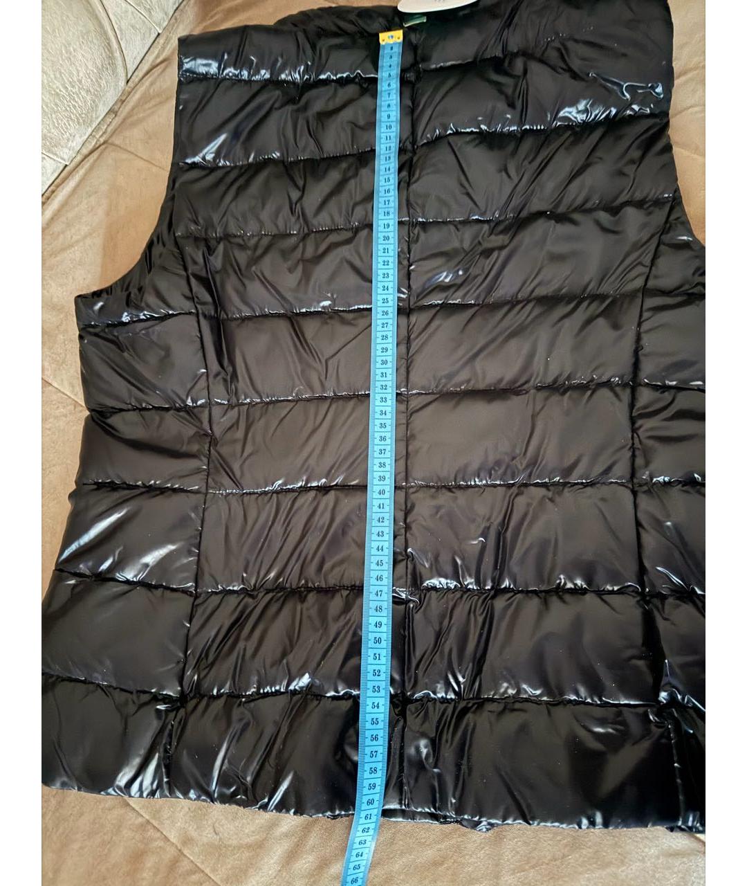 HERNO Черный жилет, фото 7