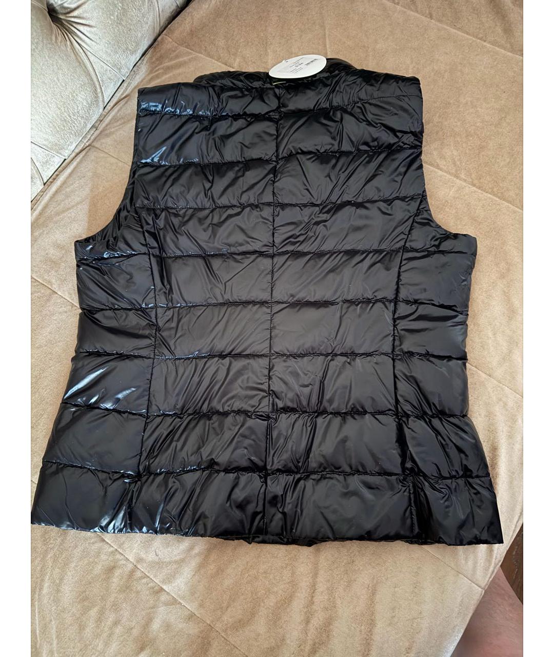 HERNO Черный жилет, фото 2