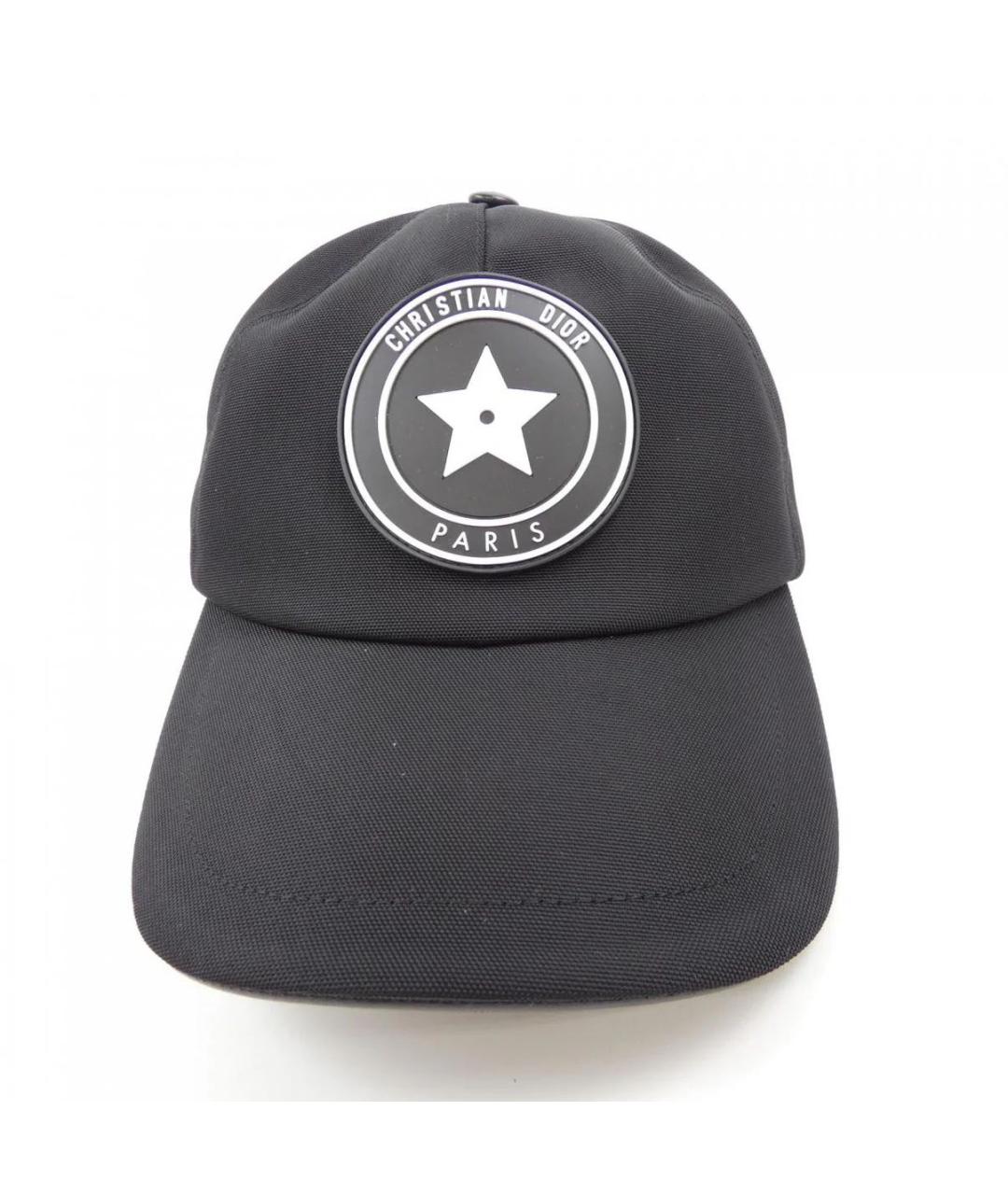 CHRISTIAN DIOR Черная хлопковая кепка, фото 7