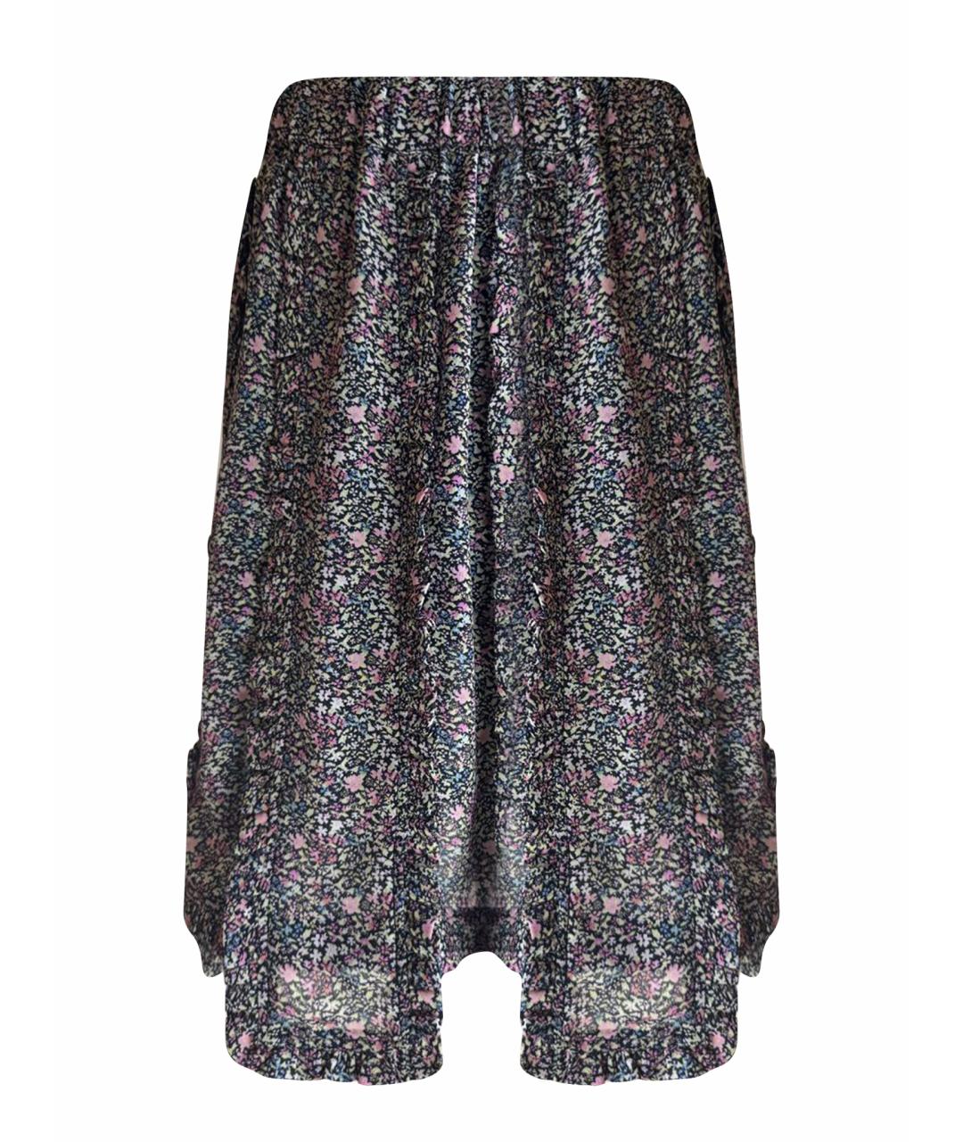 GANNI Мульти полиэстеровая юбка миди, фото 1