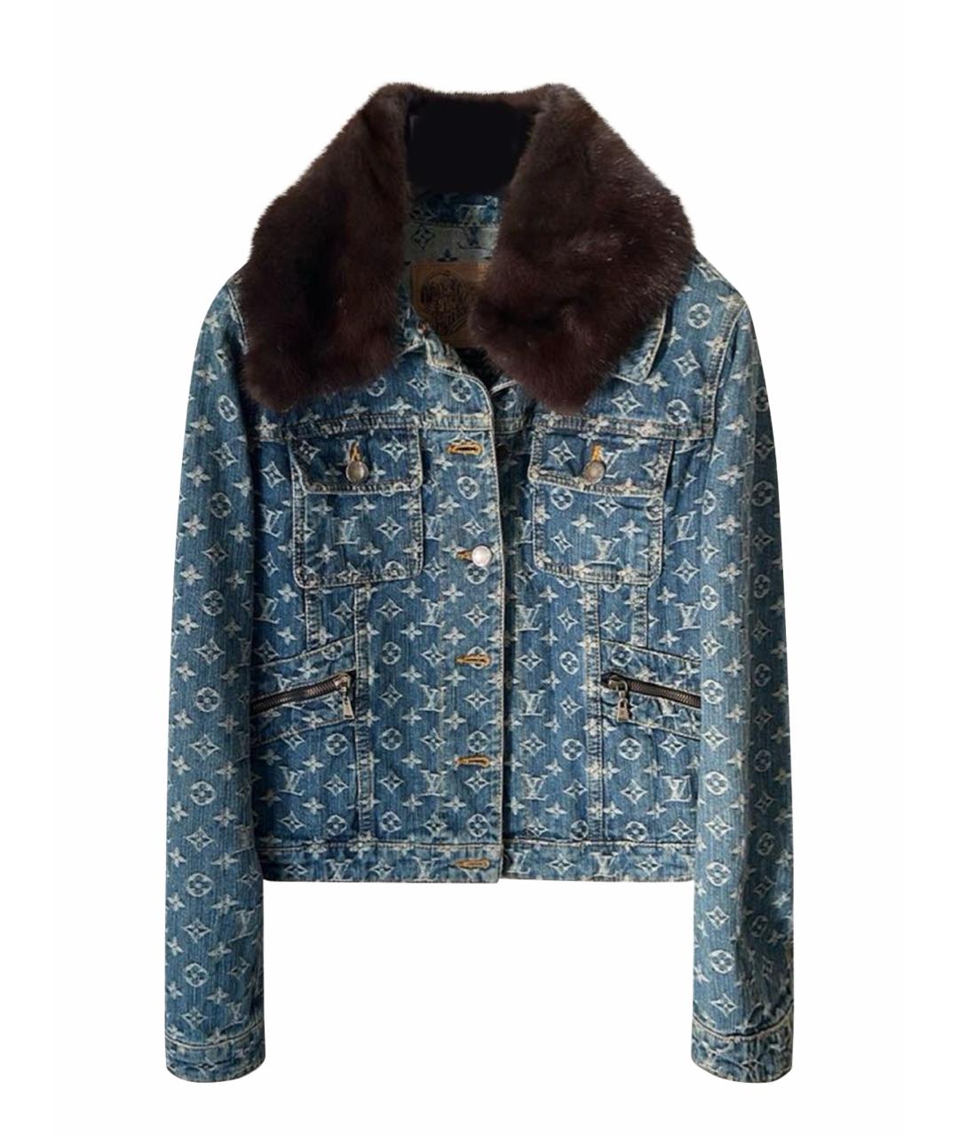 LOUIS VUITTON Темно-синяя куртка, фото 1