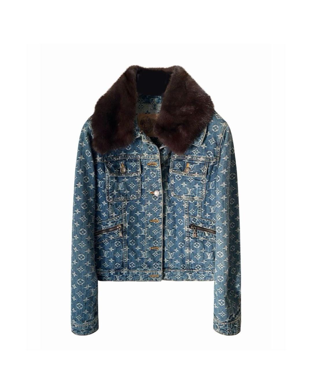 LOUIS VUITTON Темно-синяя куртка, фото 7