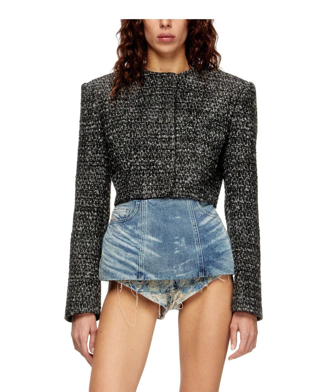 DIESEL Мульти полиэстеровый жакет/пиджак, фото 2