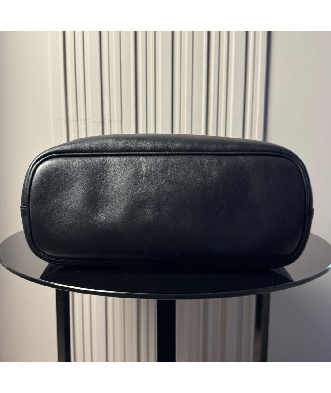 GIVENCHY Черная кожаная сумка тоут, фото 3