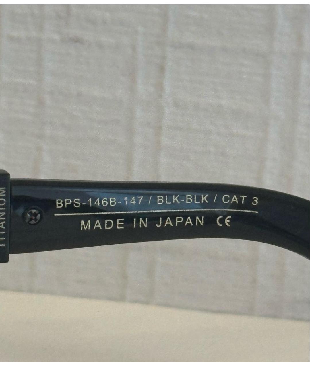 BALMAIN Антрацитовые солнцезащитные очки, фото 5