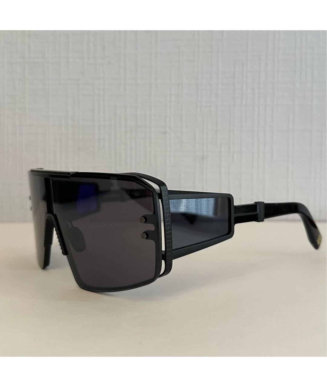 BALMAIN Антрацитовые солнцезащитные очки, фото 2