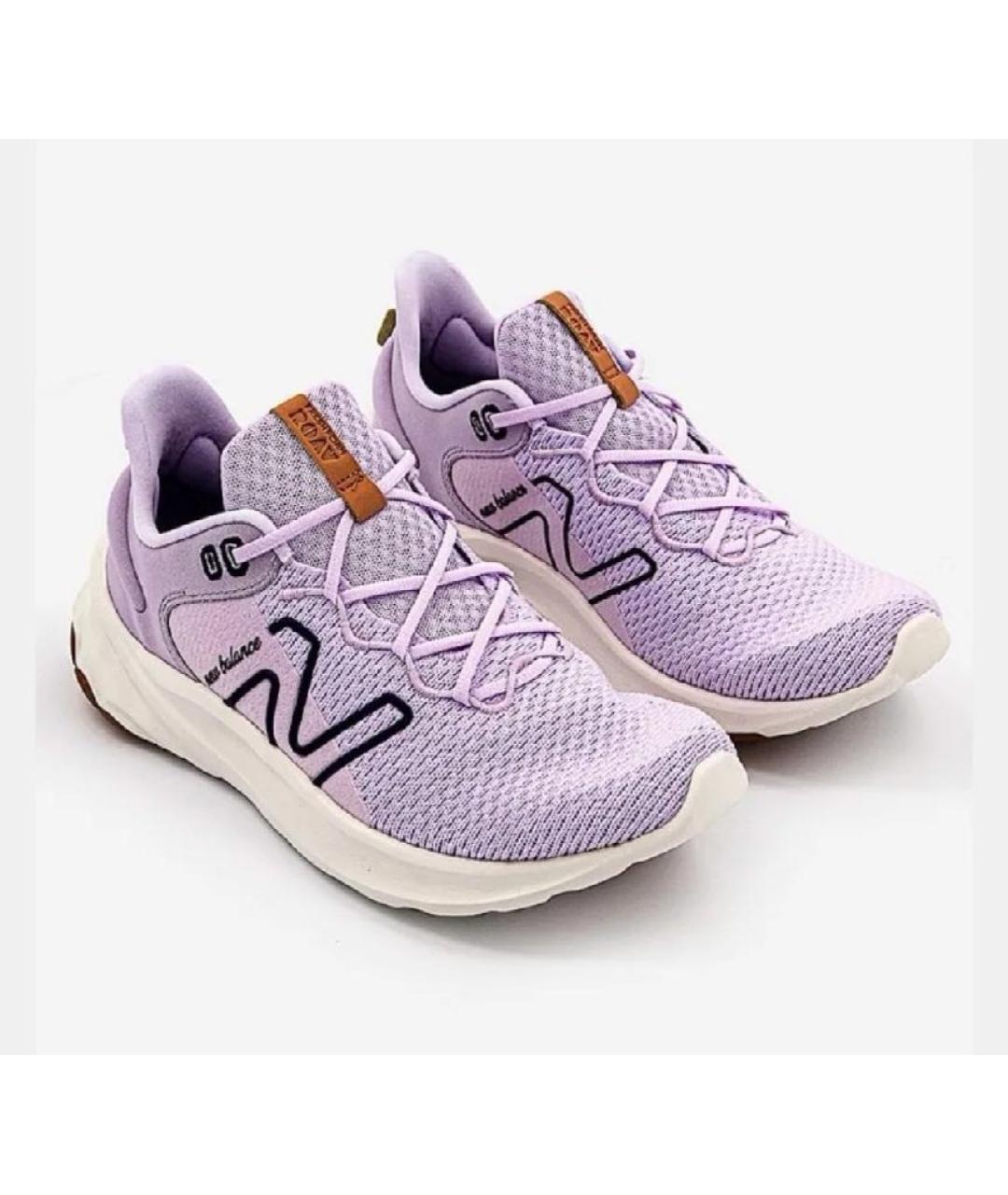NEW BALANCE Фиолетовые текстильные кроссовки, фото 2