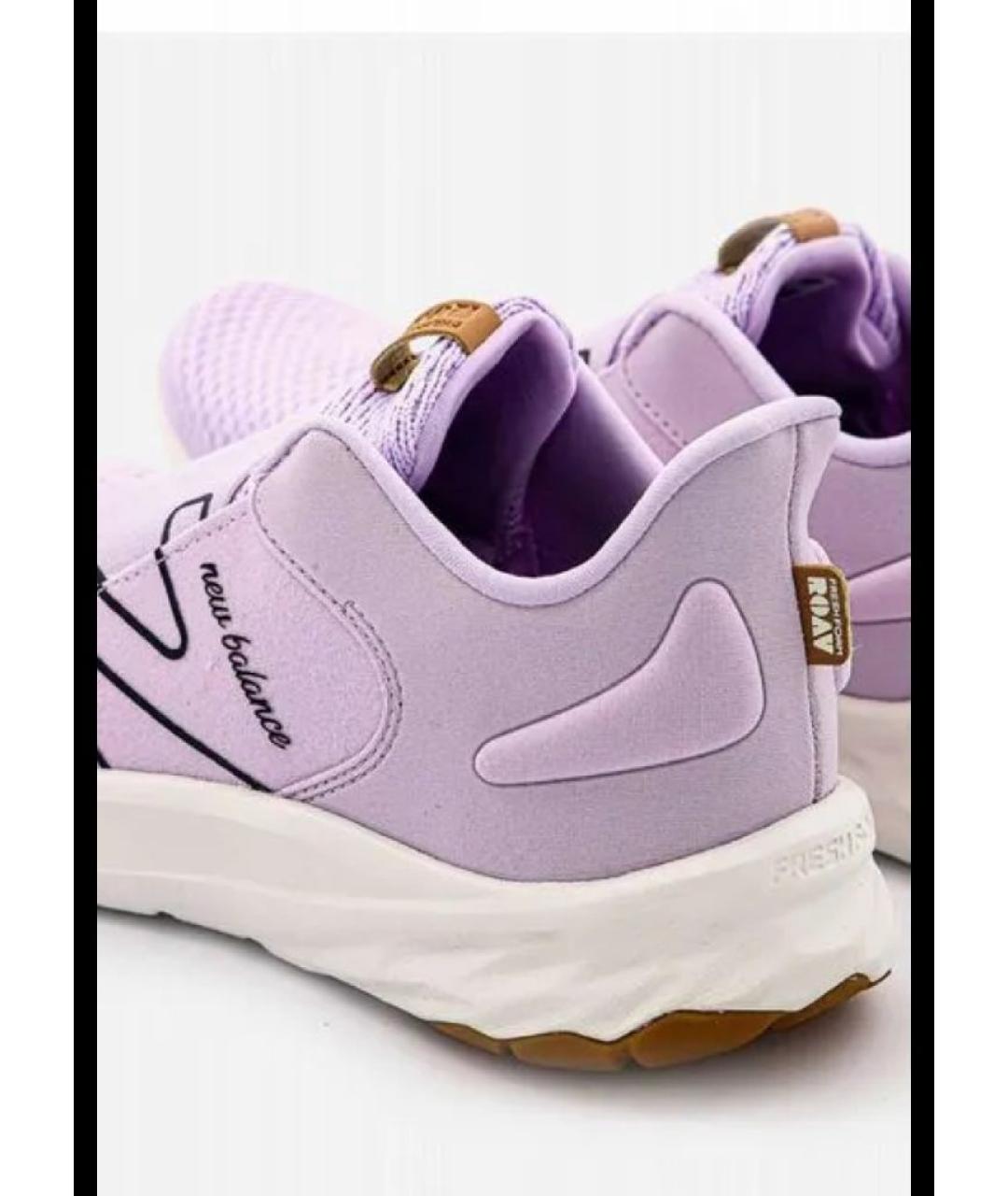 NEW BALANCE Фиолетовые текстильные кроссовки, фото 5