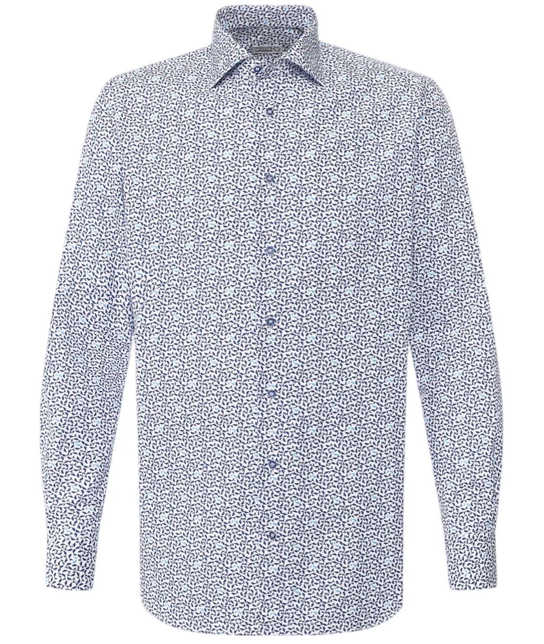 ZILLI Мульти хлопковая классическая рубашка, фото 9