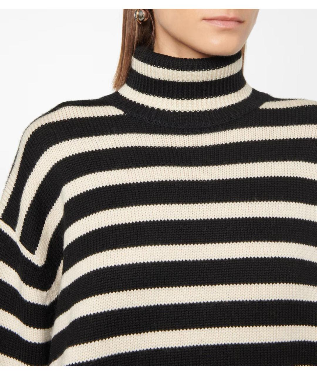 TOTEME Синий шерстяной джемпер / свитер, фото 2