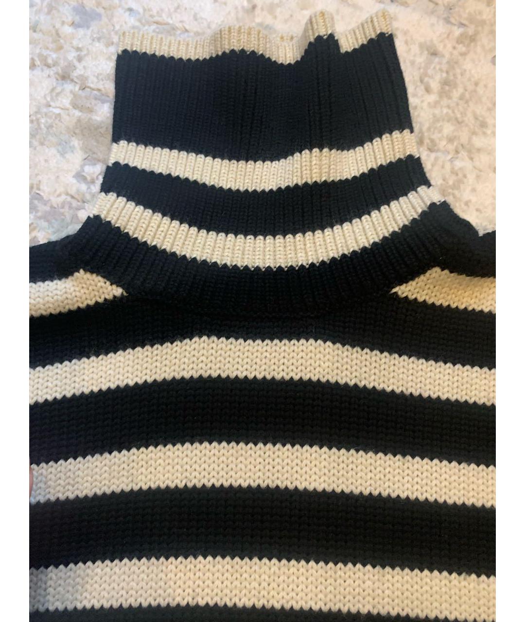 TOTEME Синий шерстяной джемпер / свитер, фото 4