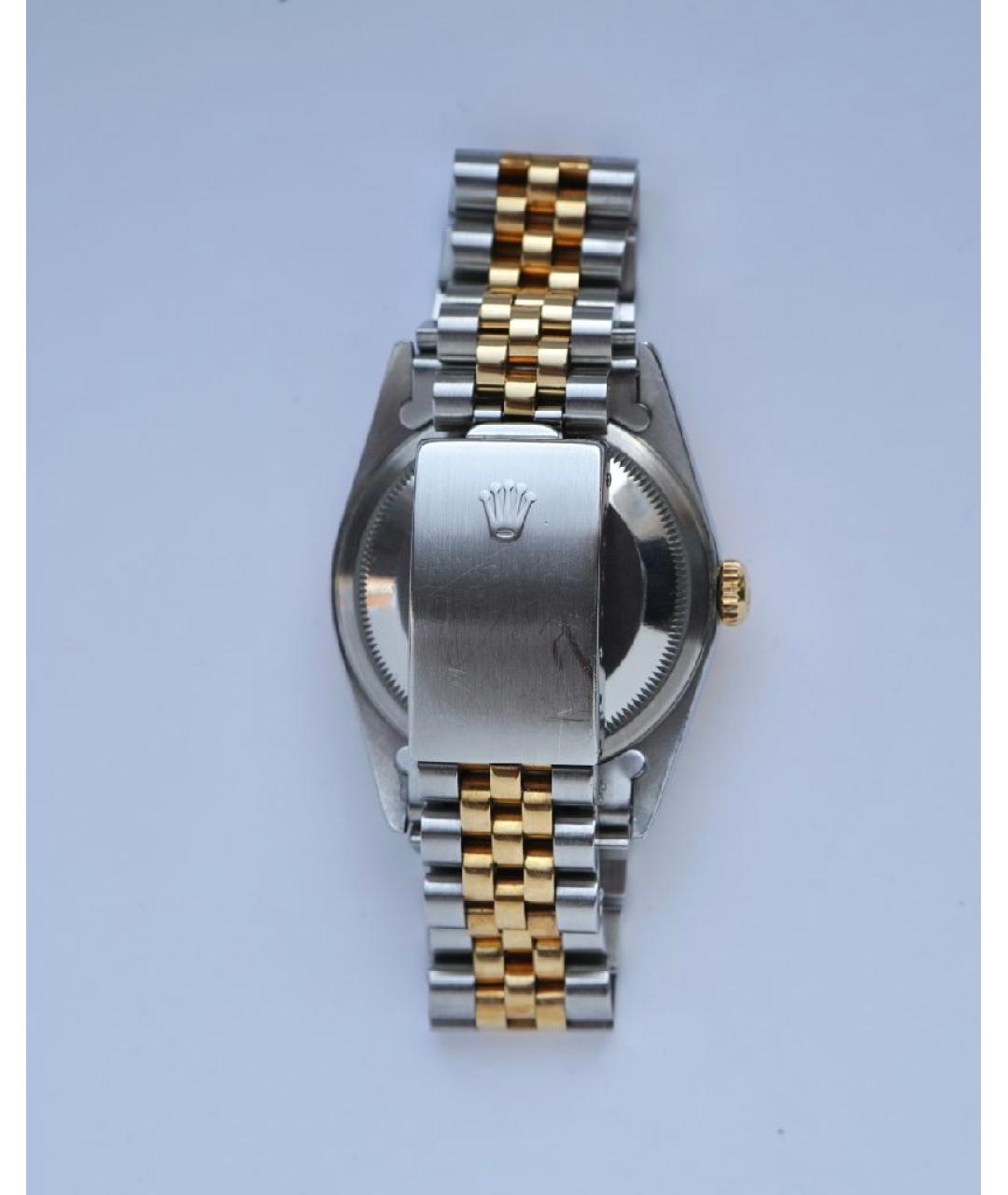 ROLEX Серебряные часы из желтого золота, фото 3