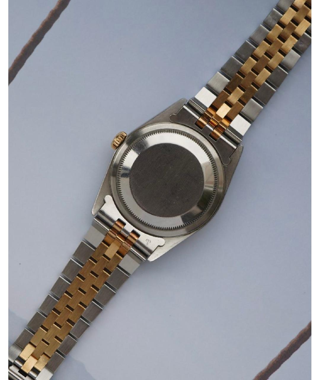 ROLEX Серебряные часы из желтого золота, фото 2