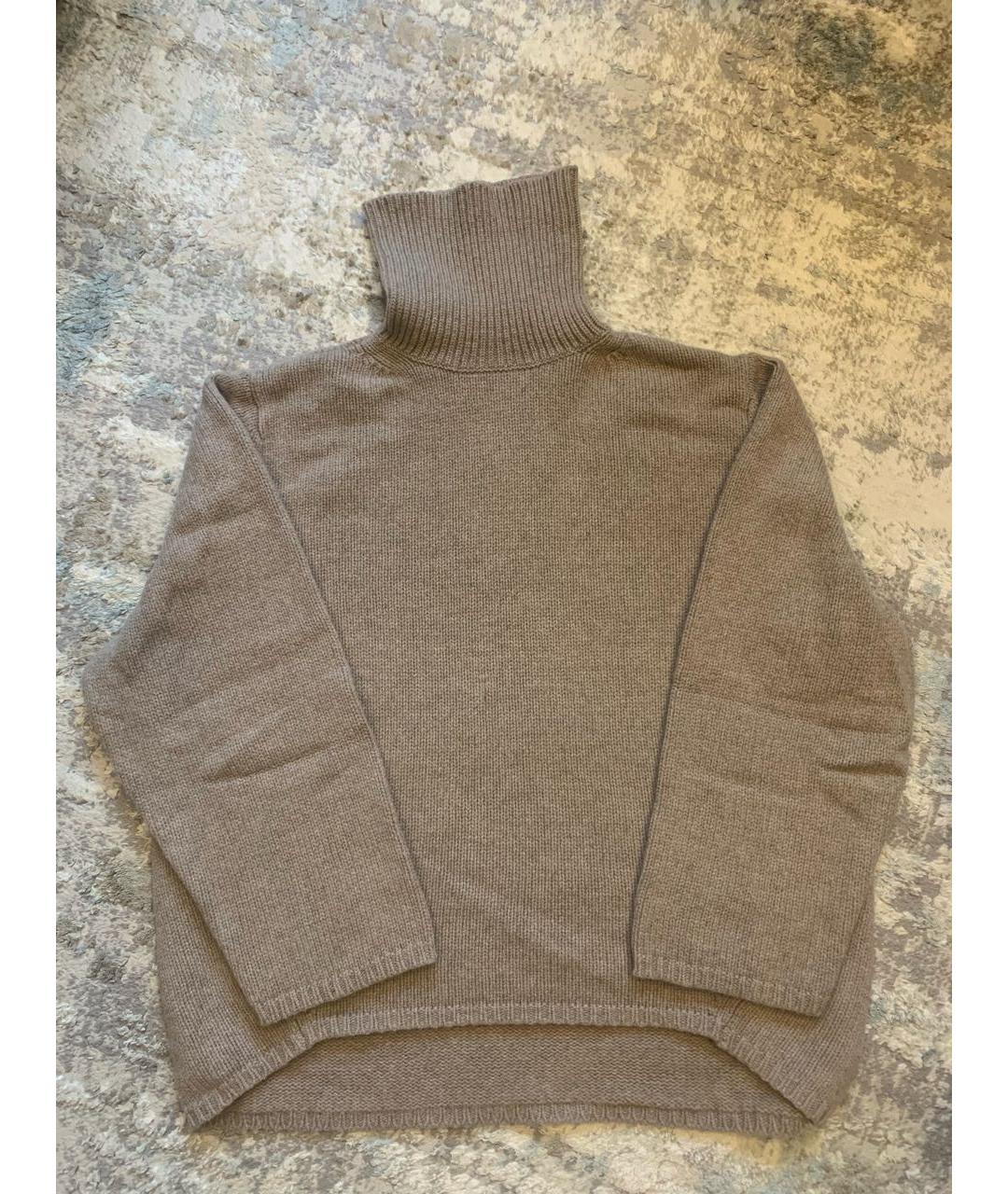 TOTEME Бежевый кашемировый джемпер / свитер, фото 2