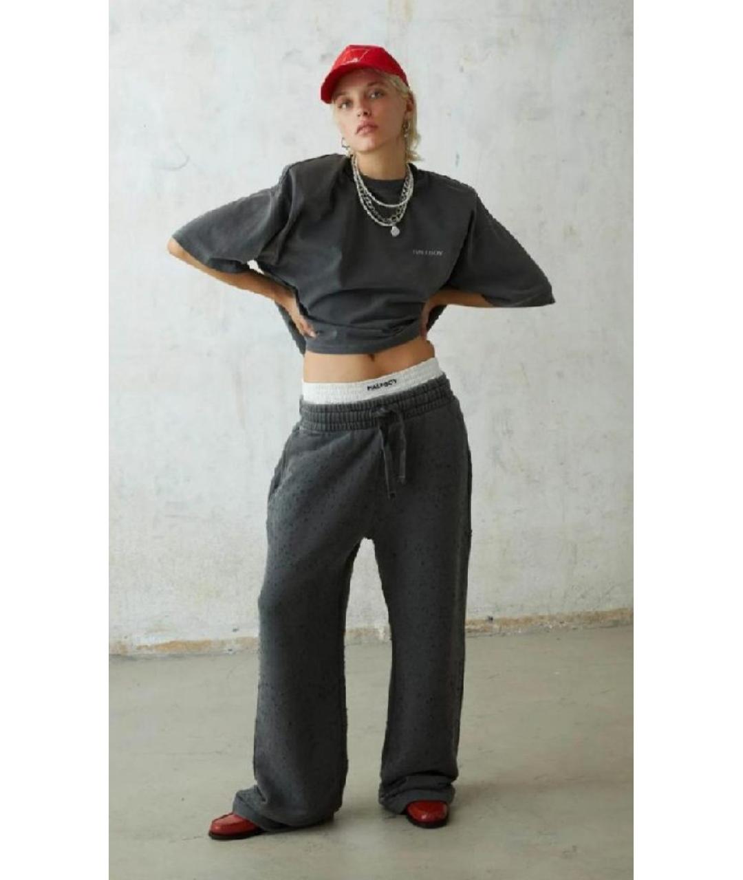 HALFBOY Серые хлопковые спортивные брюки и шорты, фото 5