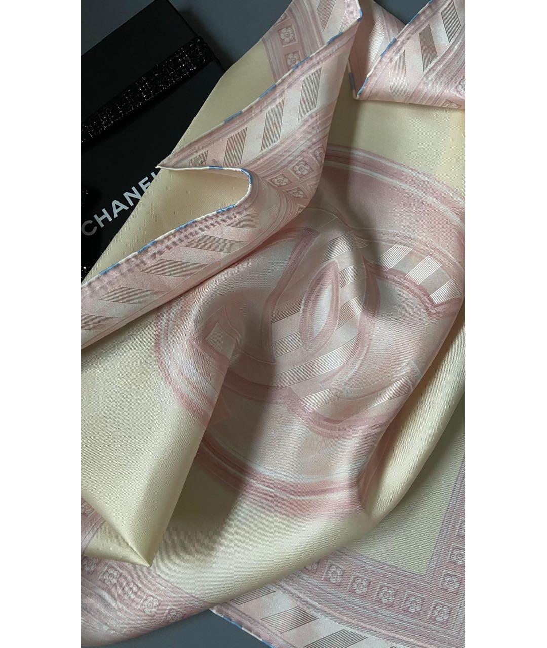 CHANEL Мульти шелковый платок, фото 2