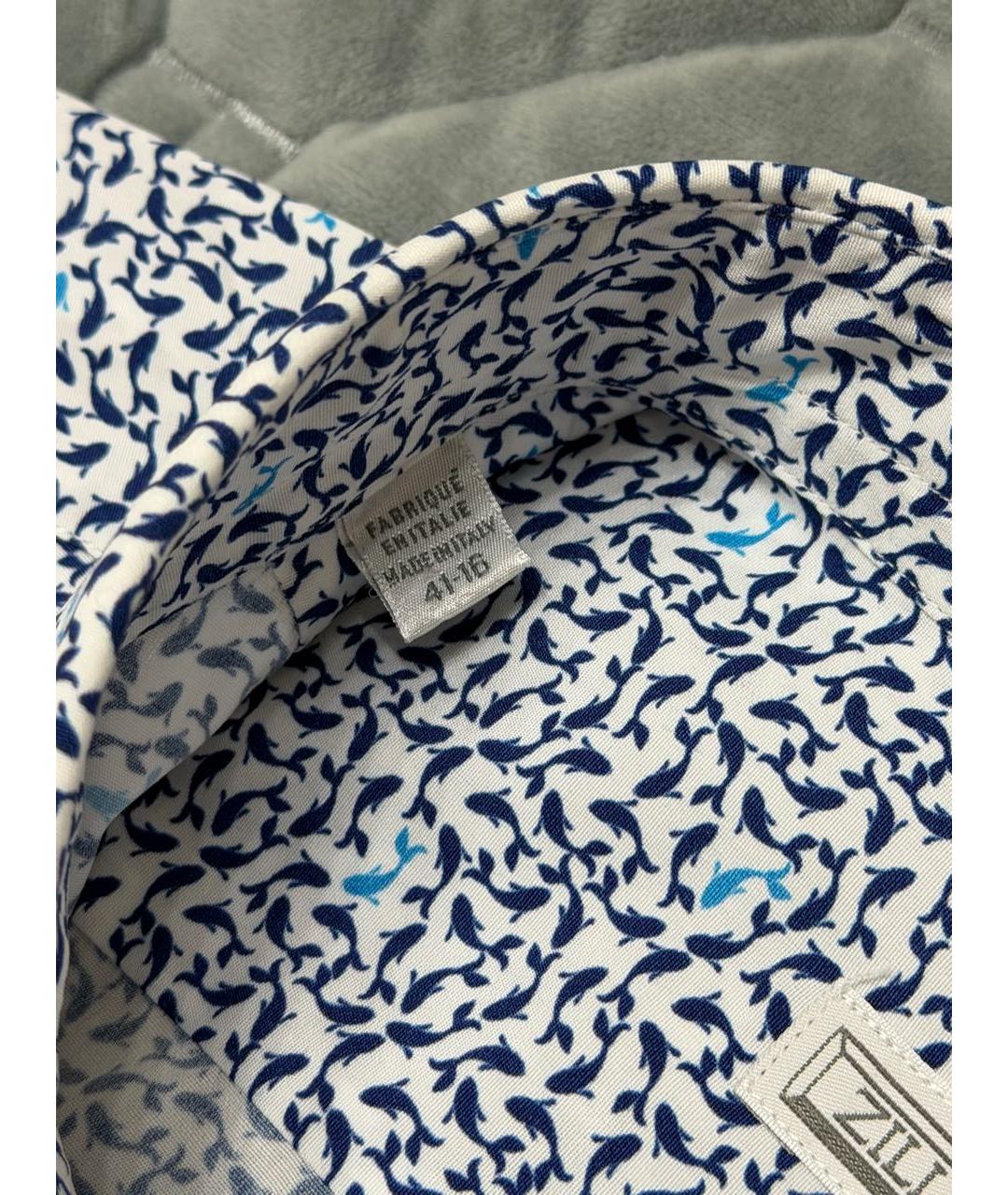 ZILLI Мульти хлопковая кэжуал рубашка, фото 7