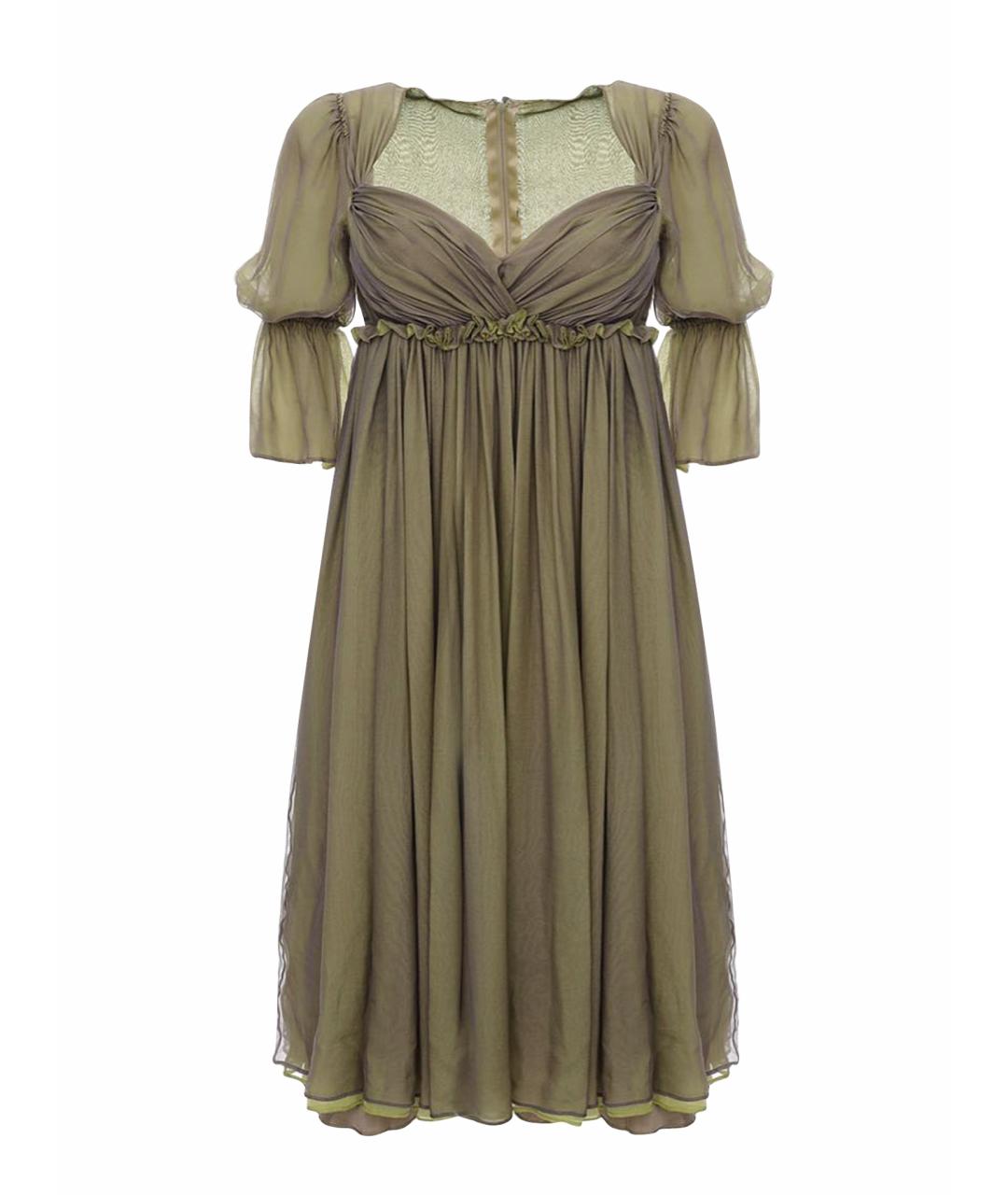 DOLCE&GABBANA Шелковое платье, фото 1