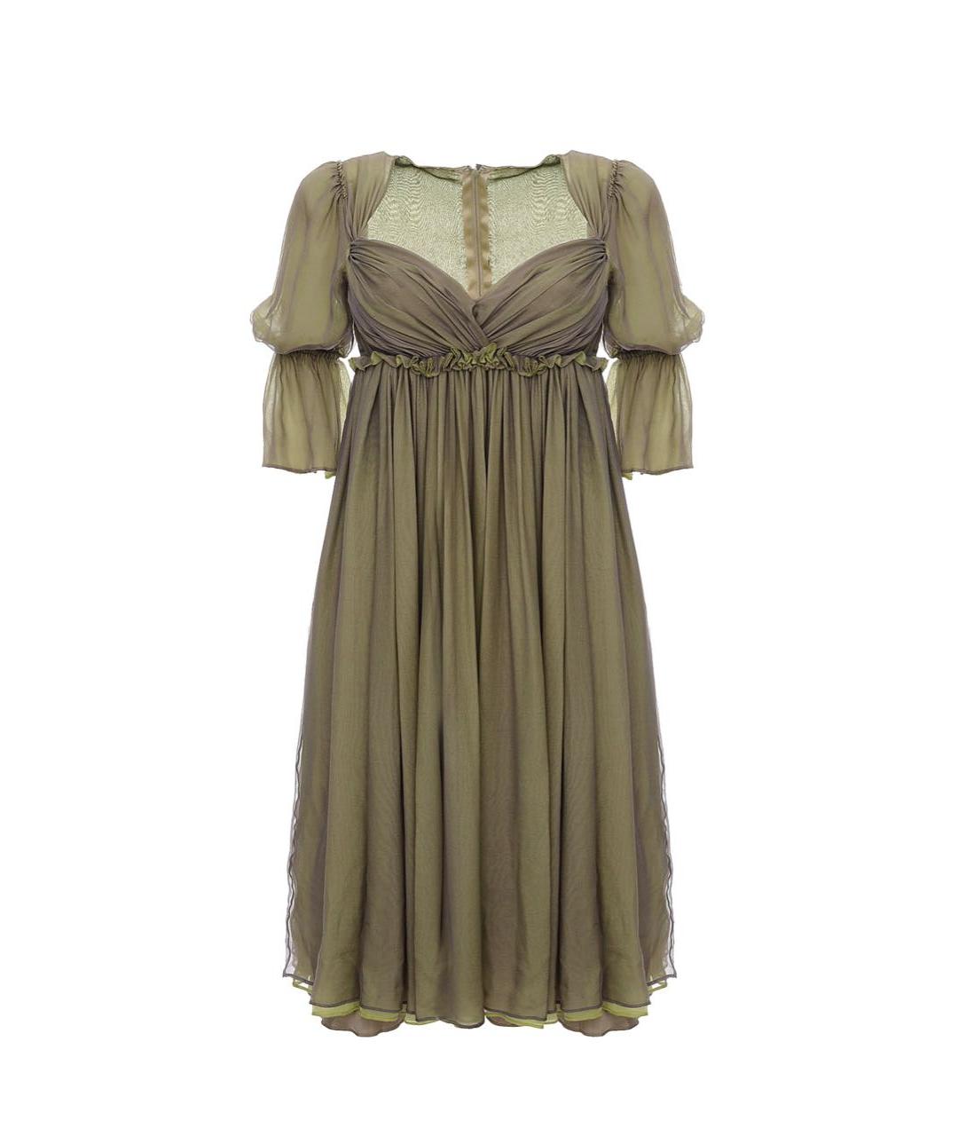 DOLCE&GABBANA Шелковое платье, фото 9