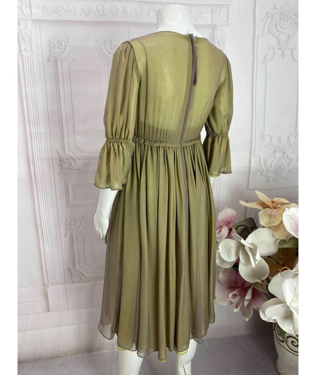 DOLCE&GABBANA Шелковое платье, фото 6