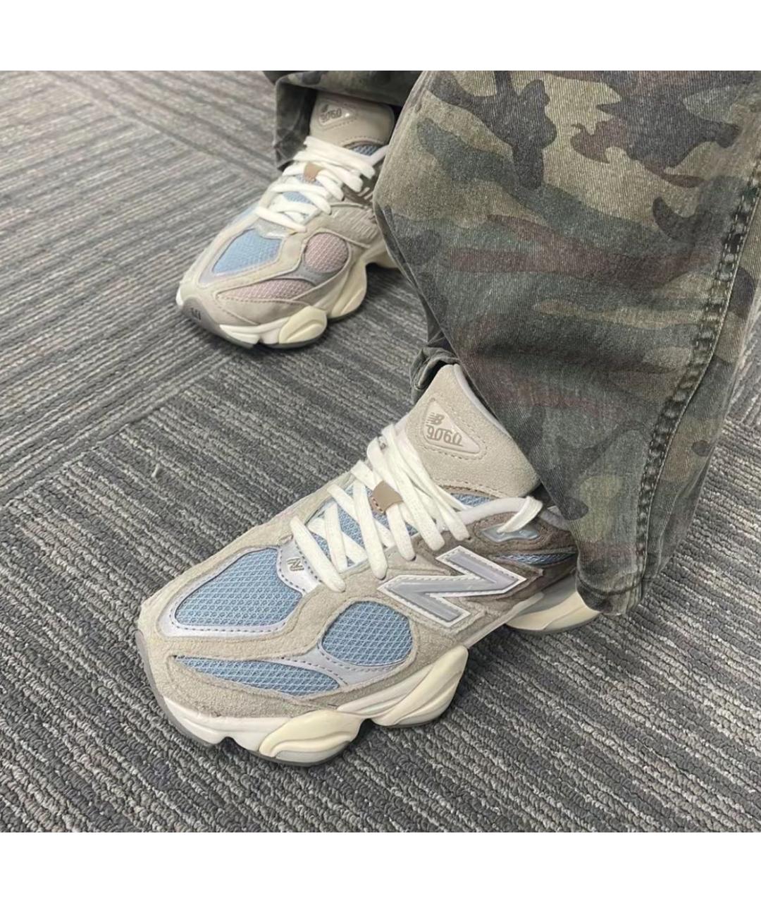 NEW BALANCE Коричневые замшевые кроссовки, фото 3