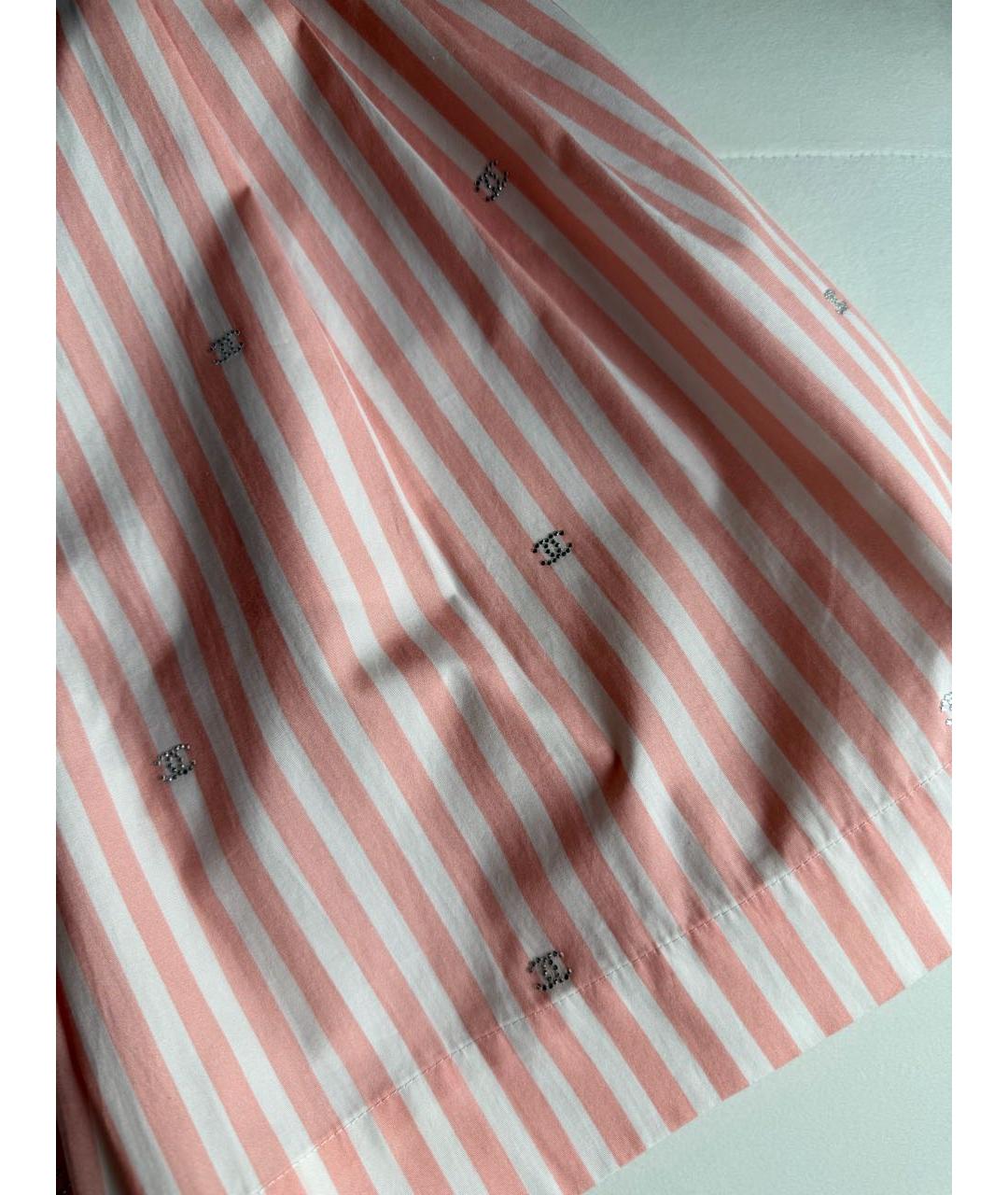 CHANEL Розовые хлопковые шорты, фото 5