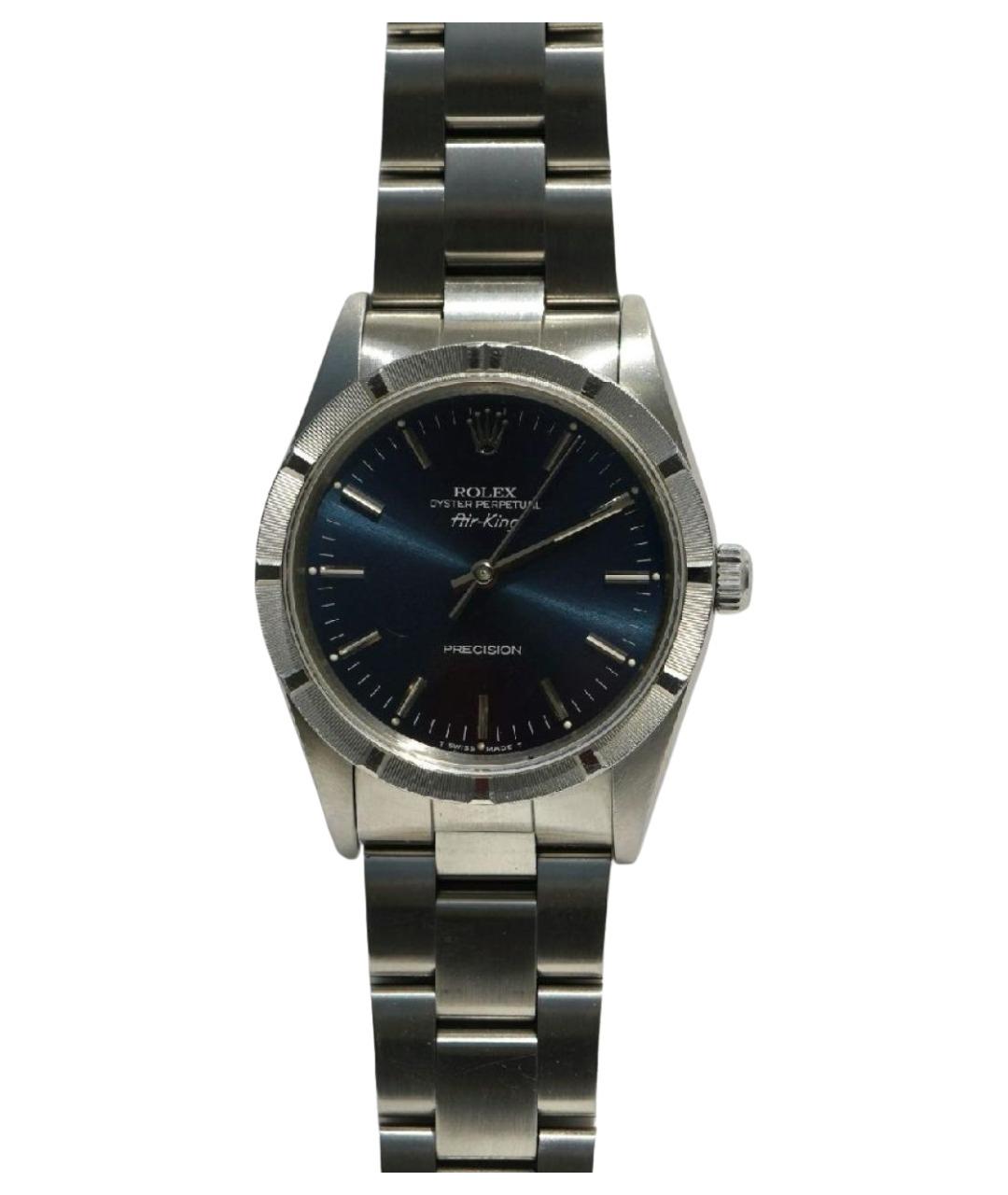 ROLEX Серебряные часы, фото 1