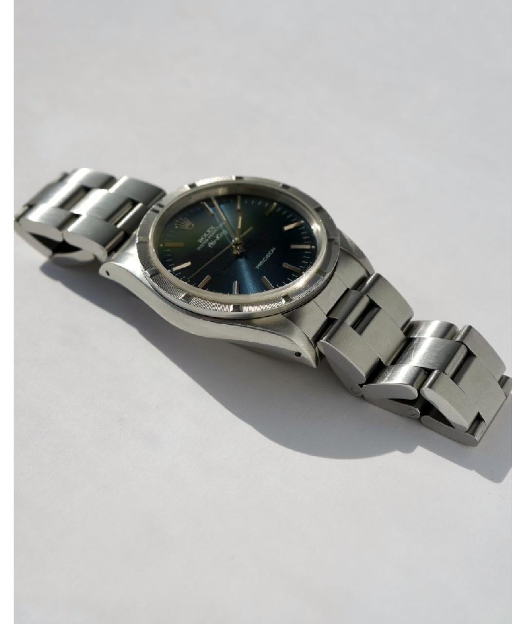 ROLEX Серебряные часы, фото 4