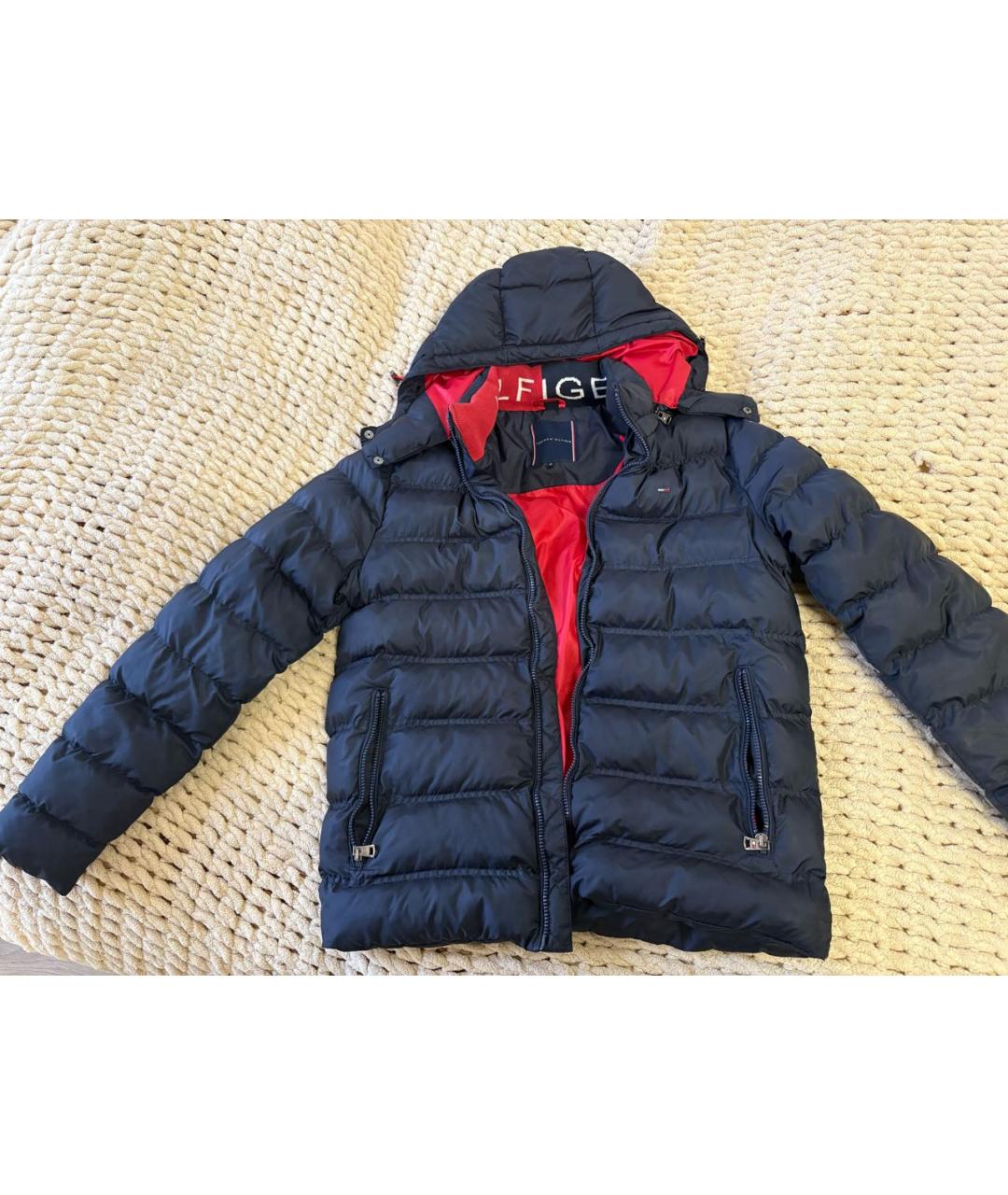 TOMMY HILFIGER Темно-синяя куртка, фото 4