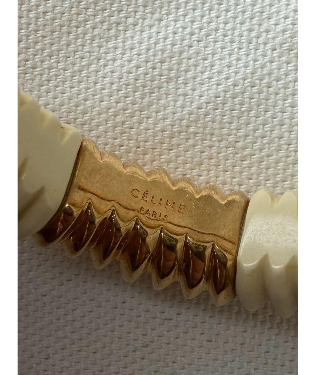 CELINE Золотая металлическая булавка / брошь, фото 4