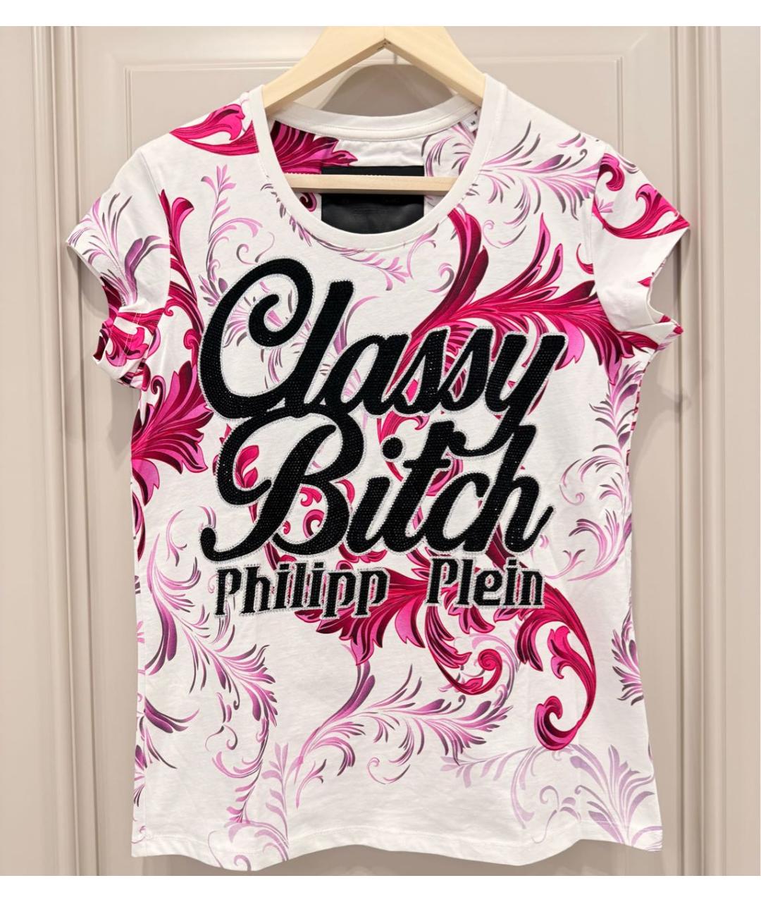 PHILIPP PLEIN Мульти хлопковая футболка, фото 5