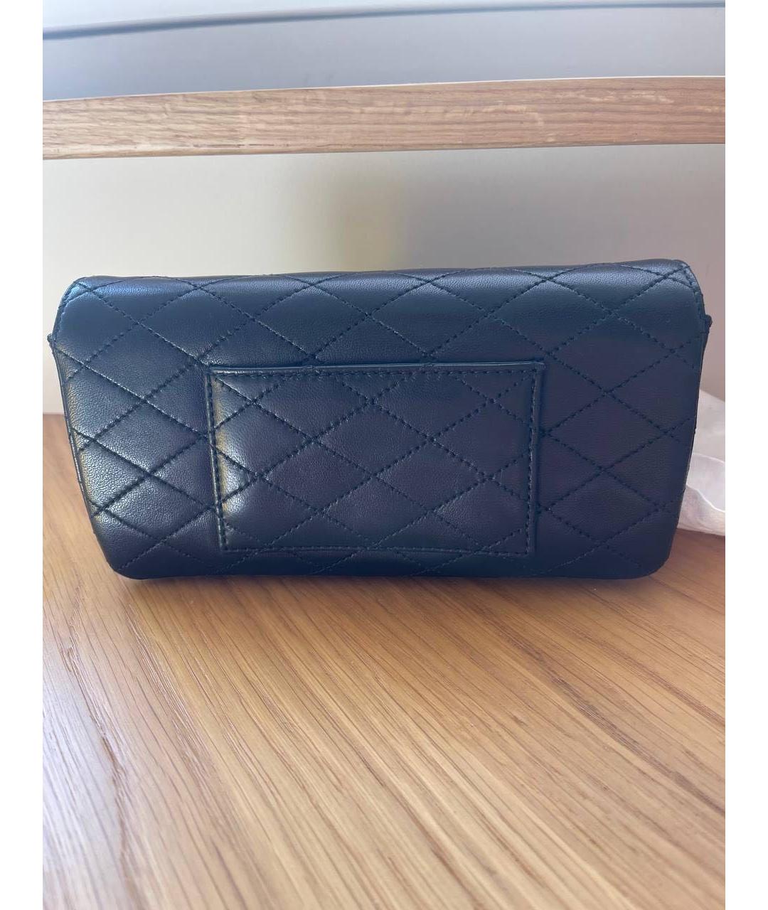 SAINT LAURENT Черная кожаная сумка через плечо, фото 2