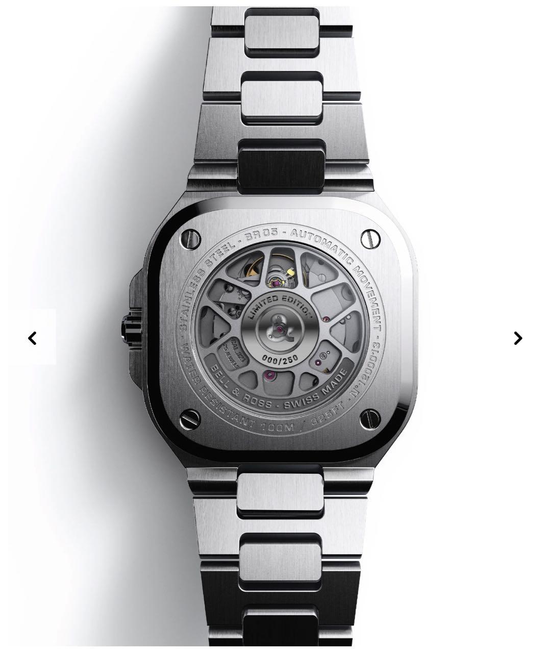 BELLEROSE Серебряные стальные часы, фото 2