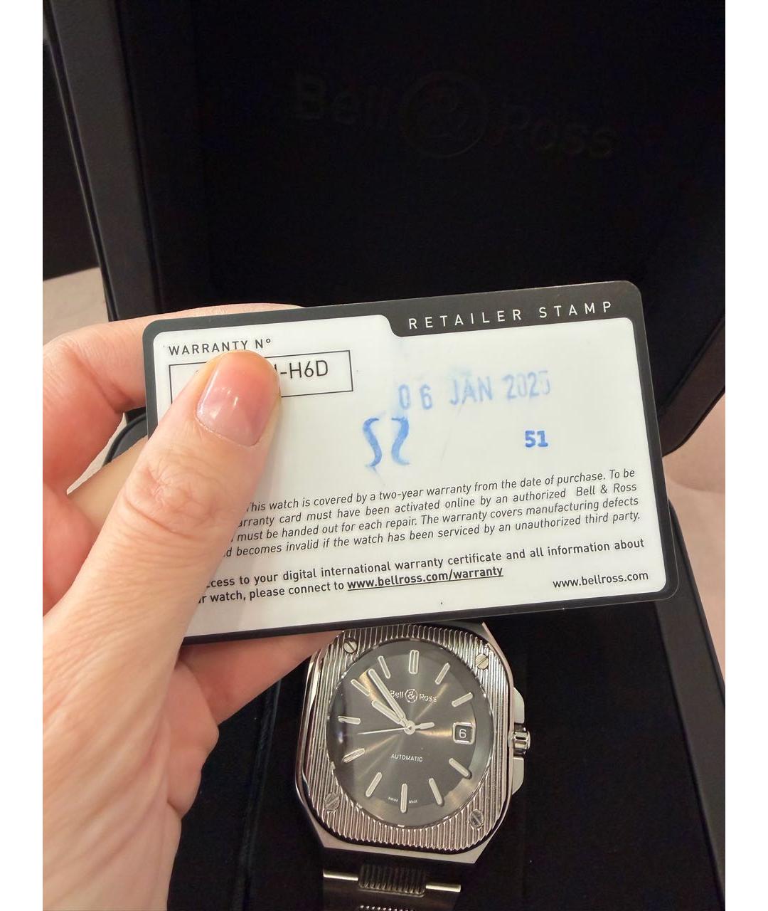 BELLEROSE Серебряные стальные часы, фото 6