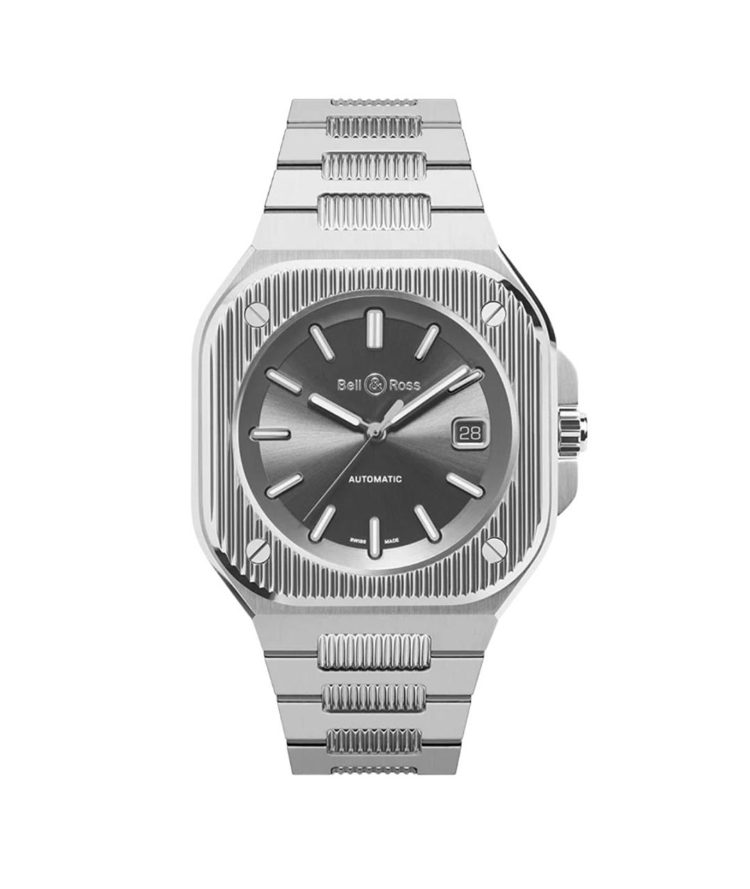 BELLEROSE Серебряные стальные часы, фото 1