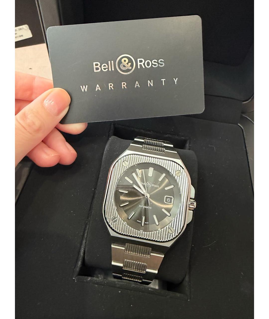 BELLEROSE Серебряные стальные часы, фото 5