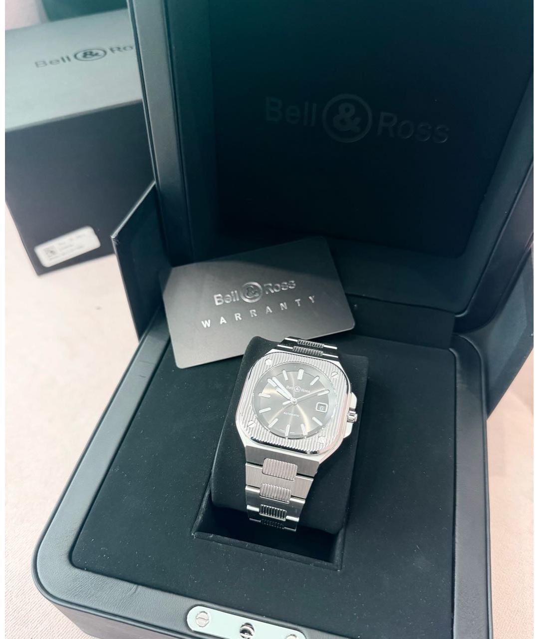 BELLEROSE Серебряные стальные часы, фото 3