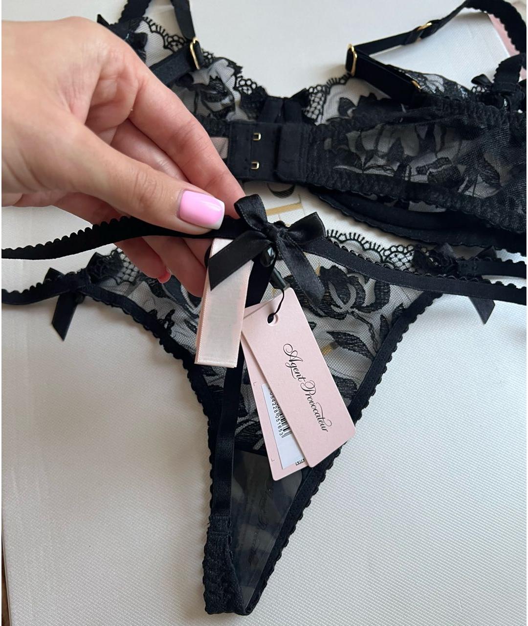 AGENT PROVOCATEUR Черный комплекты, фото 8