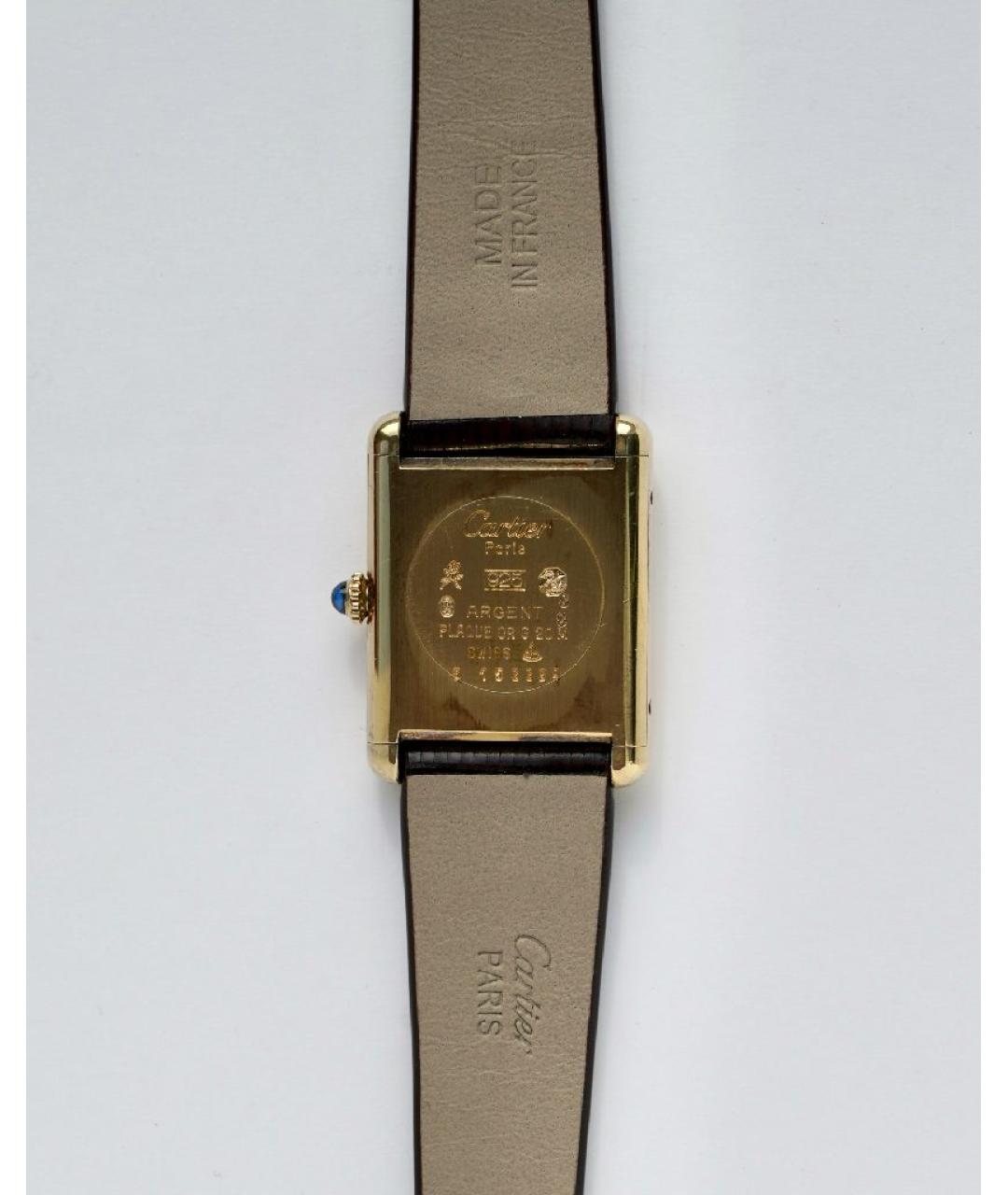 CARTIER Бордовые часы, фото 2