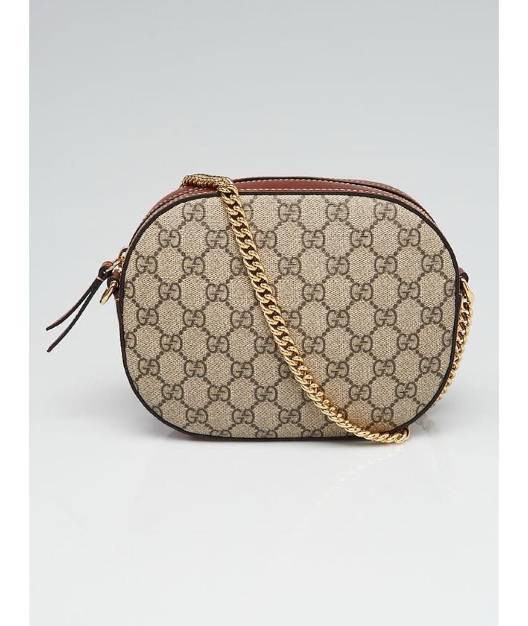 GUCCI Коричневая сумка через плечо, фото 3