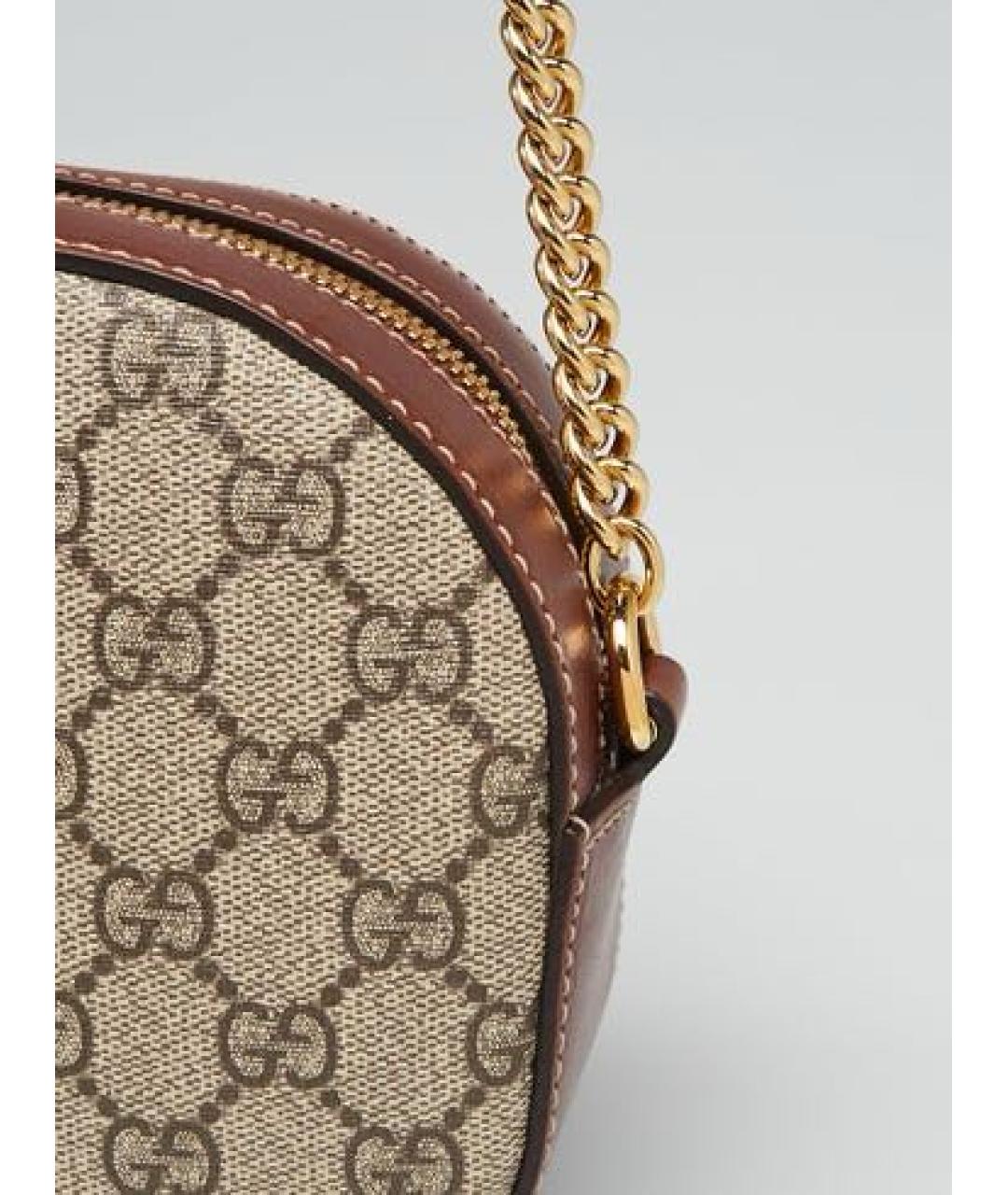 GUCCI Коричневая сумка через плечо, фото 6