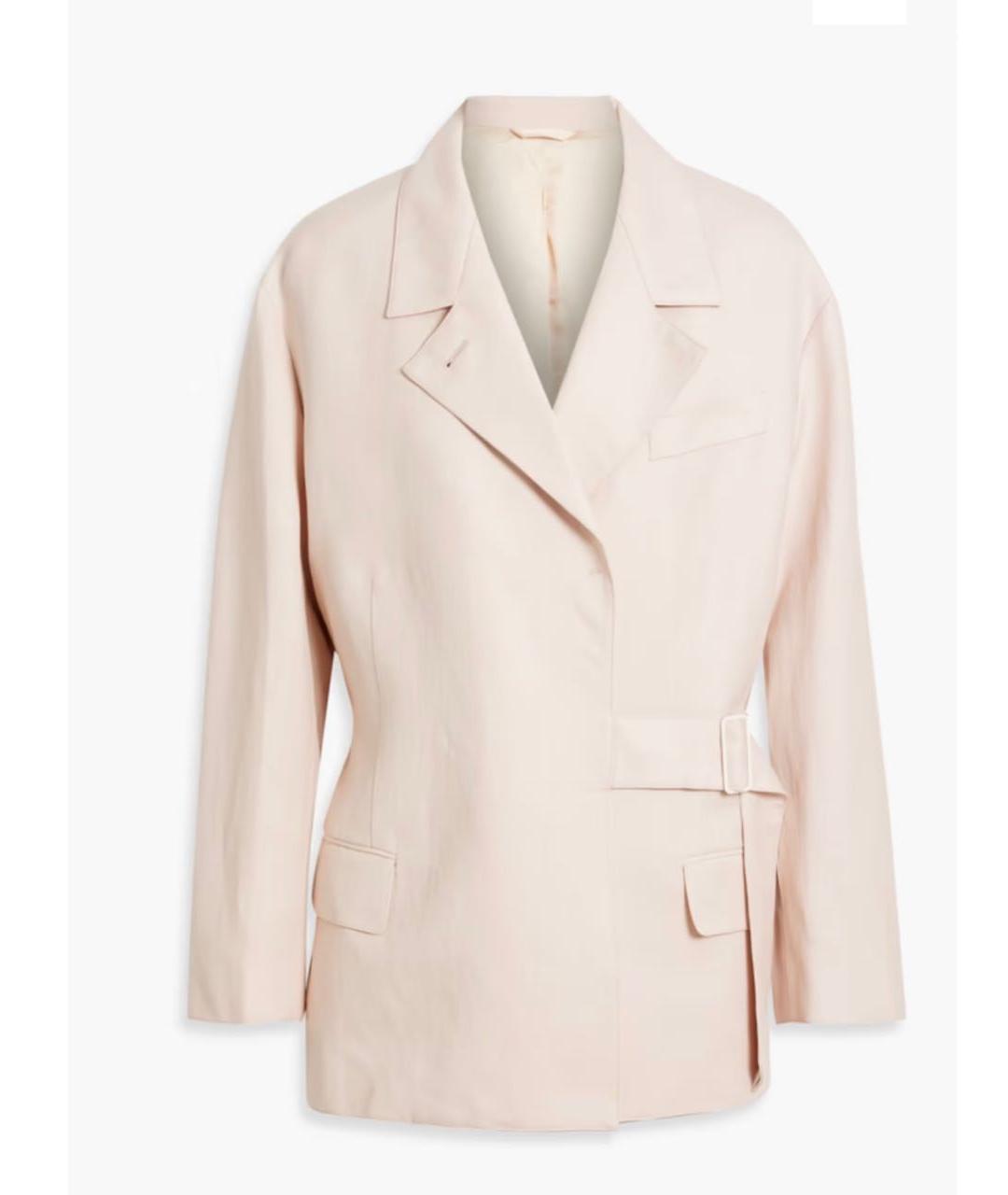 ACNE STUDIOS Розовый шерстяной жакет/пиджак, фото 9