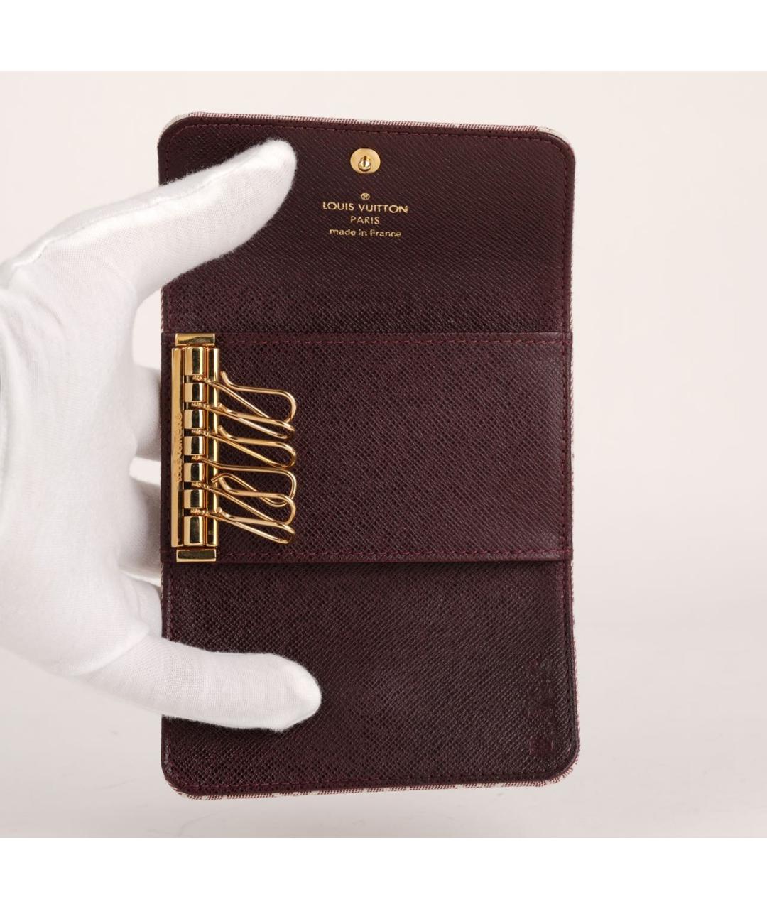 LOUIS VUITTON Розовая ключница, фото 8