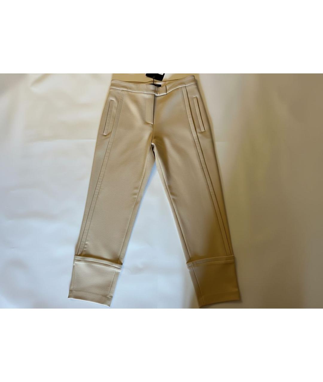 IRFE Бежевые вискозные брюки узкие, фото 9