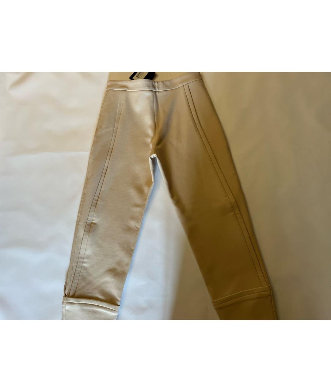 IRFE Бежевые вискозные брюки узкие, фото 2