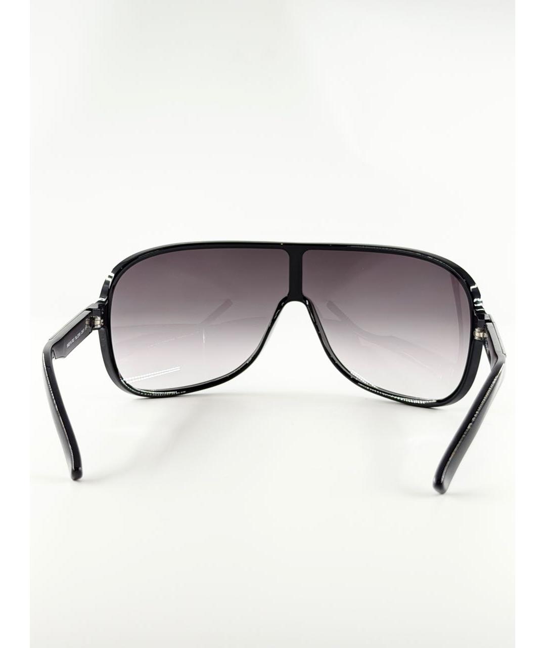 SAINT LAURENT Черные пластиковые солнцезащитные очки, фото 5