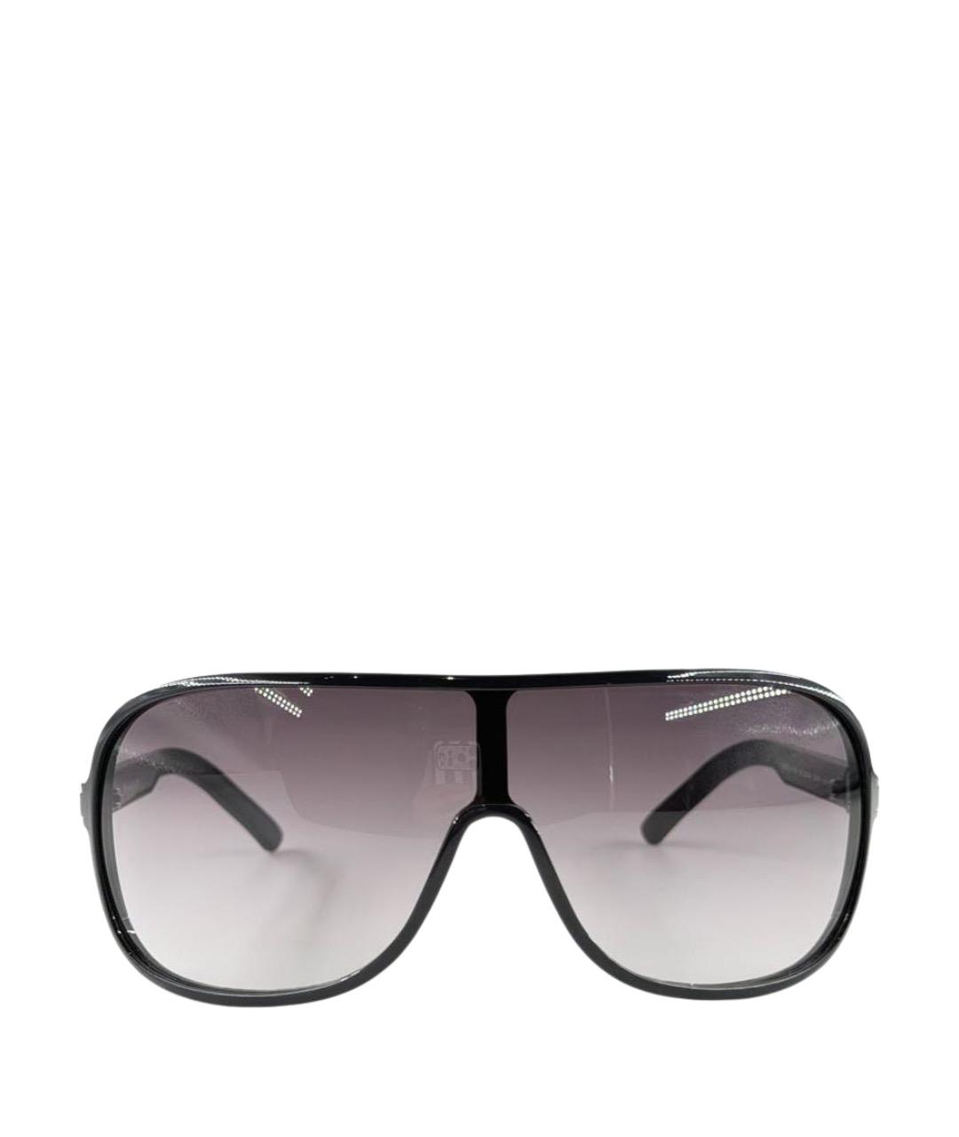 SAINT LAURENT Черные пластиковые солнцезащитные очки, фото 1