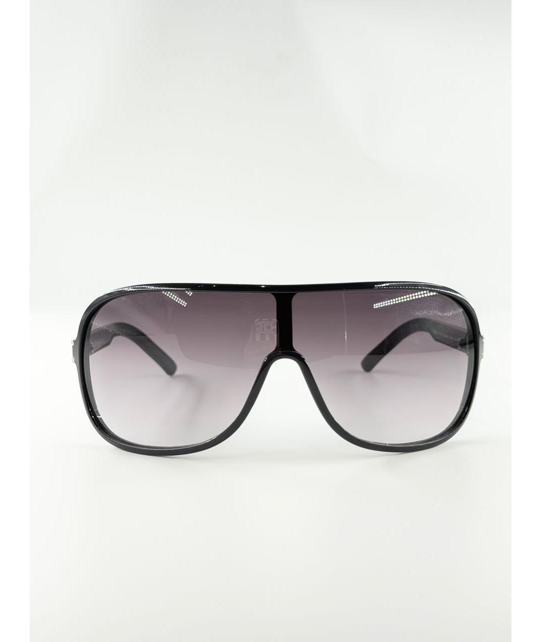 SAINT LAURENT Черные пластиковые солнцезащитные очки, фото 6