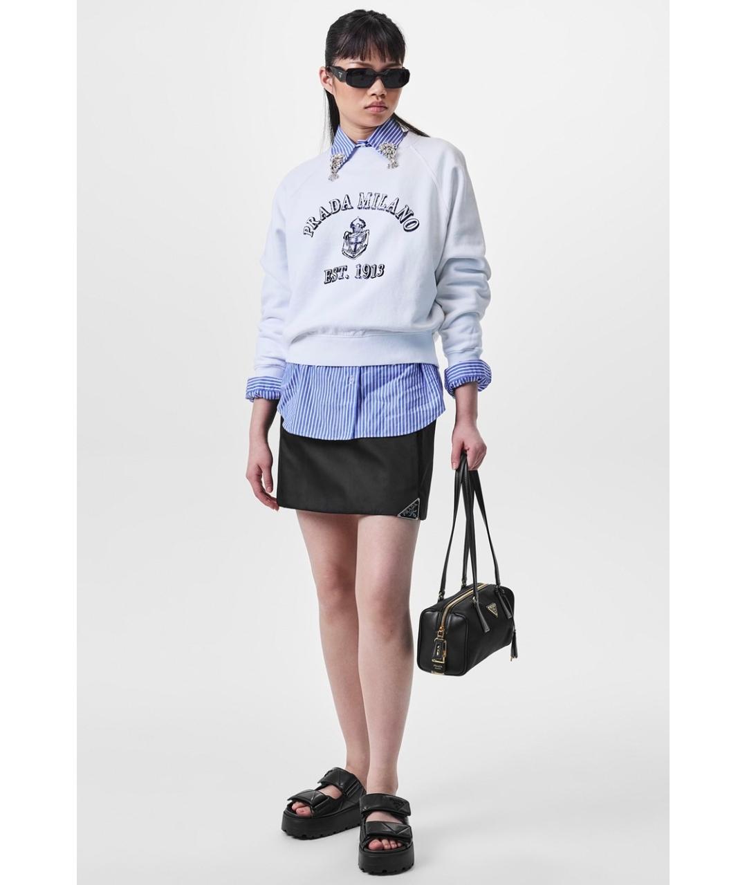 PRADA Черные кожаные сабо, фото 5